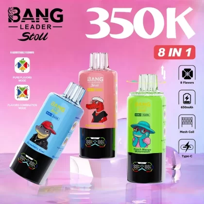 Bang Leader Stoll 350K Puffs 8-in-1 Disposable Vape