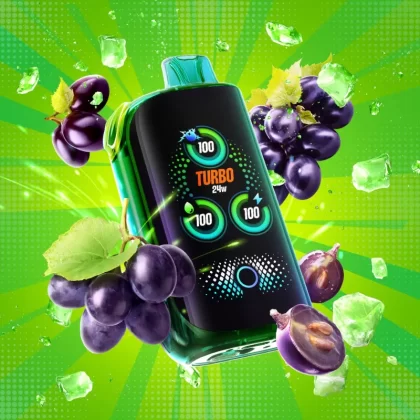 [Sour] Drip'n by Envi x Fasta Blast 30K Disposable - Grape Ice