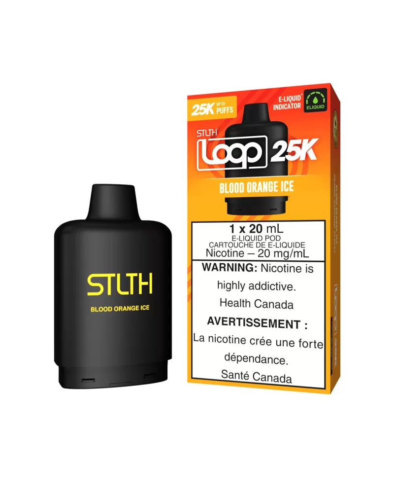 Blood Orange Ice STLTH Loop 25K Pods