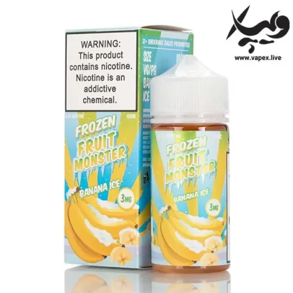 جویس موز یخ فروت مانستر Frozen Fruit Monster Banana Ice 100ML