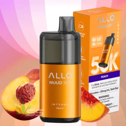 ALLO Nuud 50K Disposable Vape - Peach