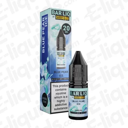 Zeus Juice Blue Pear Ice Bar Liq Nic Salt
