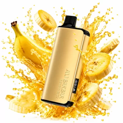 ALIBARBAR INGOT BANANA BUZZ-9000 puffs