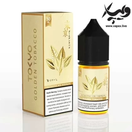 سالت گلدن توباکو توکیو Tokyo Golden Tobacco Salt 30ML