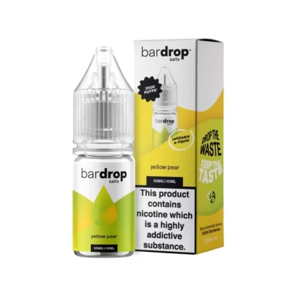 Bar Drop Yellow Pear Nic Salts