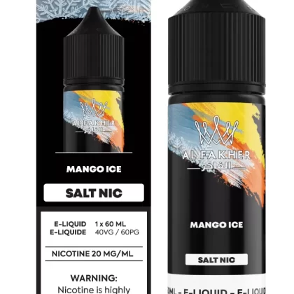 Al Fakher Salt Nic E-Liquid 60mL – Mango Ice | 20mg