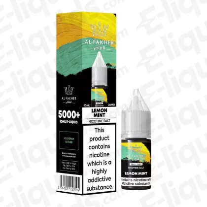 Al Fakher 5000+ Lemon Mint Nic Salt