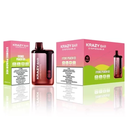 VFEEL Krazy Bar Lychee Peach Ice 8000 Puffs
