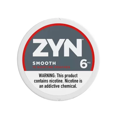 ZYN Nicotine Pouches (5-Can Pack) - US - Smooth 6mg