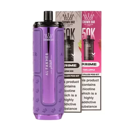 Al Fakher Hypermax Prime 50K Prefilled Pod Kit Bundle