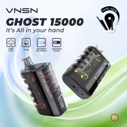 VNSN Ghost 15000 Puffs Disposable Vape 50mg #