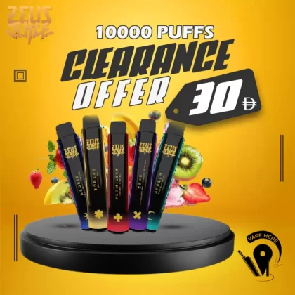 Zeus Juice Disposable Vape 20mg 5000 Puffs #