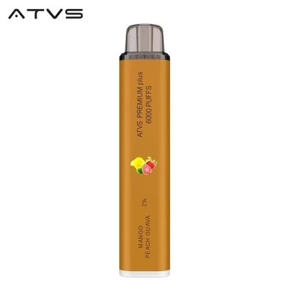 ATVS PREMIUM Plus Disposable 6000 Puffs – Mango Peach Guava