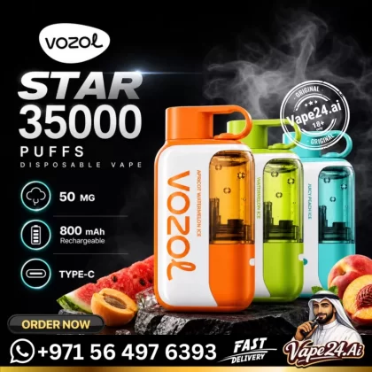 Vozol Star 35000 Puffs Disposable Vape in Dubai