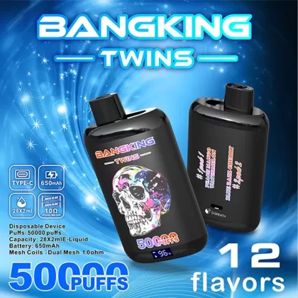 Bang King Twins 50K Dual-Flavor Disposable Vape