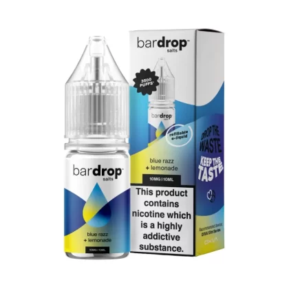 Bar Drop Blue Razz Lemonade Nic Salts