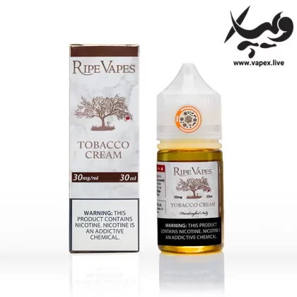 سالت رایپ ویپز تنباکو کرم Ripe Vapes Tobacco Cream 30ML