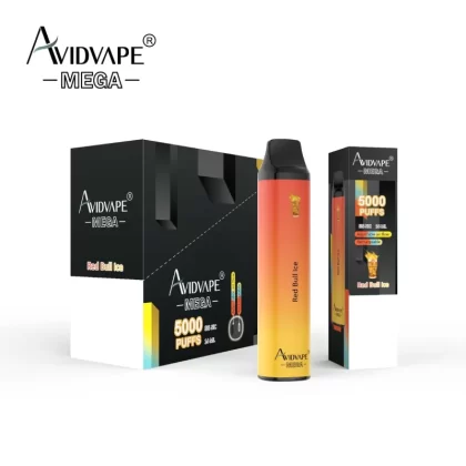 Avidvape WP025 MEGA Rechargeable 5000 Puff Disposable Vape Wholesale High Capacity Rechargeable