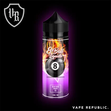 8 Ball - AloeVera Grape On Ice (120ml)