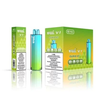 VFEEL V1 6000 Puffs - Guava Ice