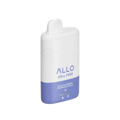 Allo Ultra - 7000 Puffs - Rechargeable Disposable Vape - Blue Raspberry