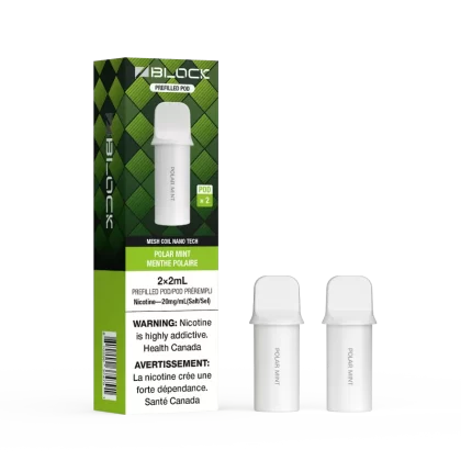 ZBlock Replacement Pods 2-Pack (2mL) - Polar Mint