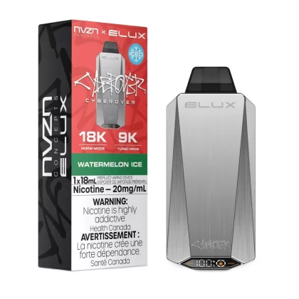 Watermelon Ice NVZN Elux Cyberover 18K – Disposable Vape