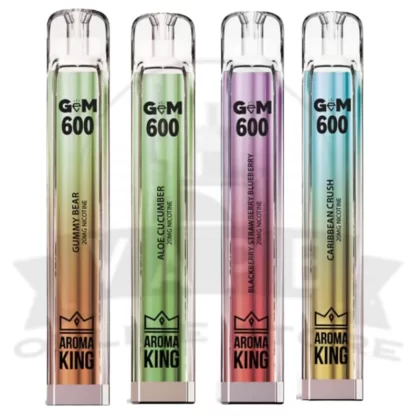Aroma King Gem 600 Puffs | Next Day Delivery