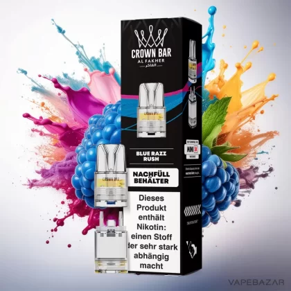 Al Fakher 3K Mini – Blue Razz Rush