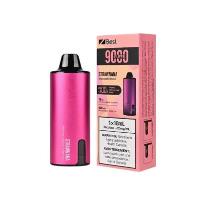 Z Disposable Vape - Strawnana (9000 Puffs), 18ML