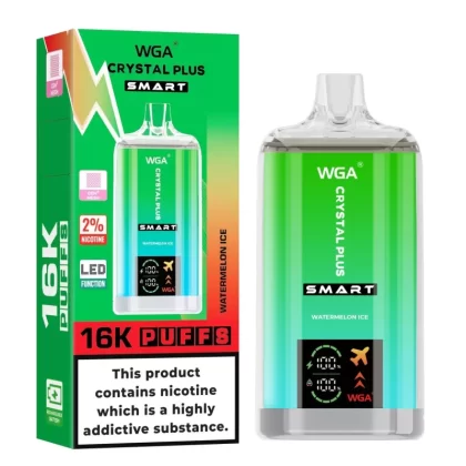 WGA Crystal Plus Smart 16000 Puffs Disposable Vape - Box of 10