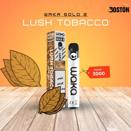Waka Solo 2 Lush Tobacco 18mg/ml-3000 puffs