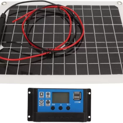 300 Watts 12 Volt/24 Volt Solar Panel Kit High Efficiency, IP67 Solar Panel and Solar Charger Controller for RV
