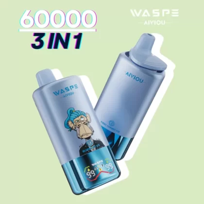 WASPE Aiviou 3in1 60K Puffs 60000 Puff Vape 3 Flavor in 1