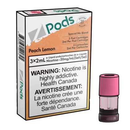 Z POD 2% 3 X 2ML – PEACH LEMON