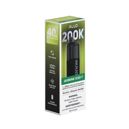 Allo Nuud 200K Jasmine Iced T 20mg/30ml disposable (Provincial)