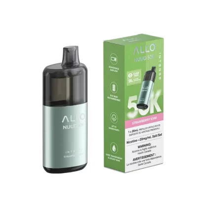 Allo Nuud 50K Strawberry Kiwi – 50,000 Puffs | 20mL