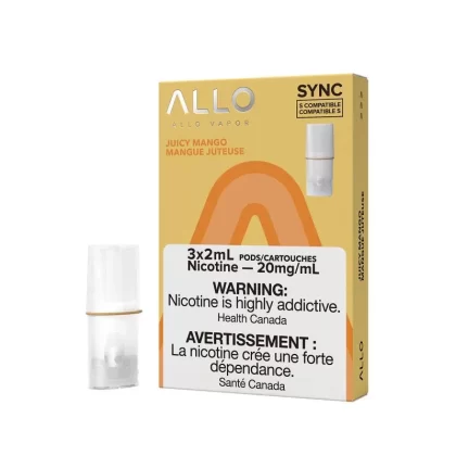 Allo Sync Juicy Mango 20mg Pods (Provincial)
