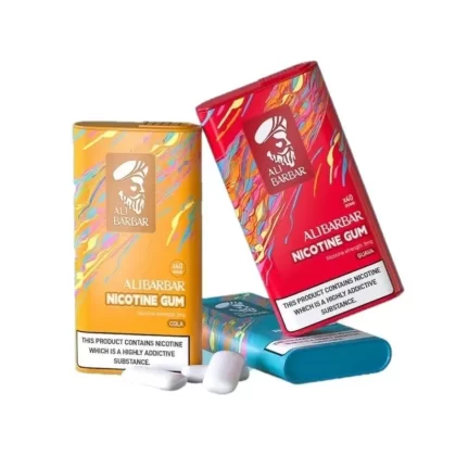 Alibarbar Strength option Gum Wholesale | 3mg Sugar-zero strength Chewing Gum 40 Pieces Box
