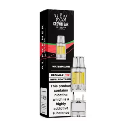 Watermelon Crown Bar Pro Max 12K Refill Pods by Al Fakher