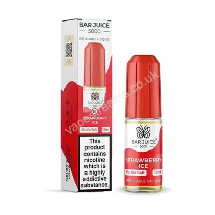 Bar Juice 5000 Strawberry Ice Nic Salt E-Liquid