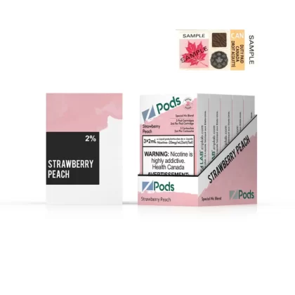 Z pods STLTH Compatible - Strawberry Peach