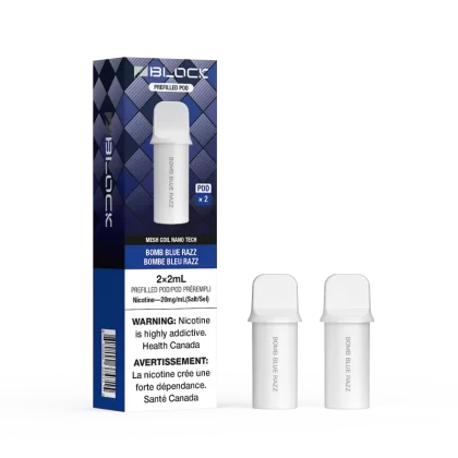 ZBlock 2mL Pod 2-Pack - Bomb Blue Razz