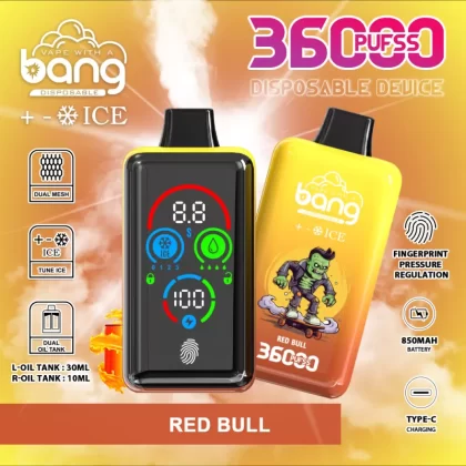 Bang 36K Adjustable Ice Level Disposable Vape Wholesale | Adjustable Cooling, 12 Options