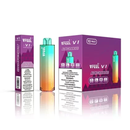 VFEEL V1 - Aloe Grape Ice Disposable Vape