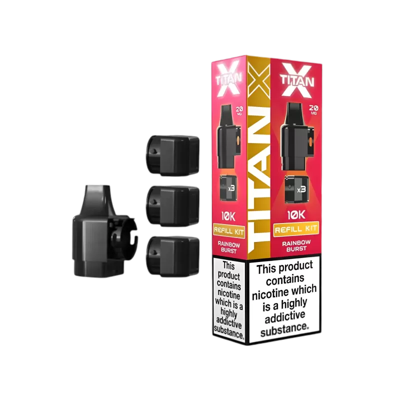 Titan X Prefilled Pods + Refill Containers