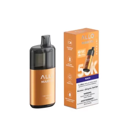 Allo 50k Peach 20mg disposable (provincial)