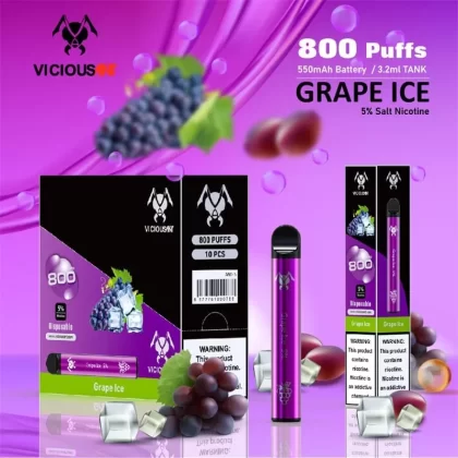 Viciousant 800 Puffs Disposable Vape Wholesale Smooth Vapor Compact Size