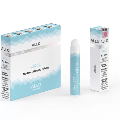 Allo Ultra 1600 Disposable Vape: Polar Chill (6mL)