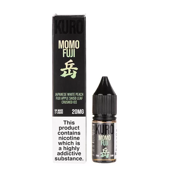 Momo Fuji Nicotine Salt E-Liquid by Kuro